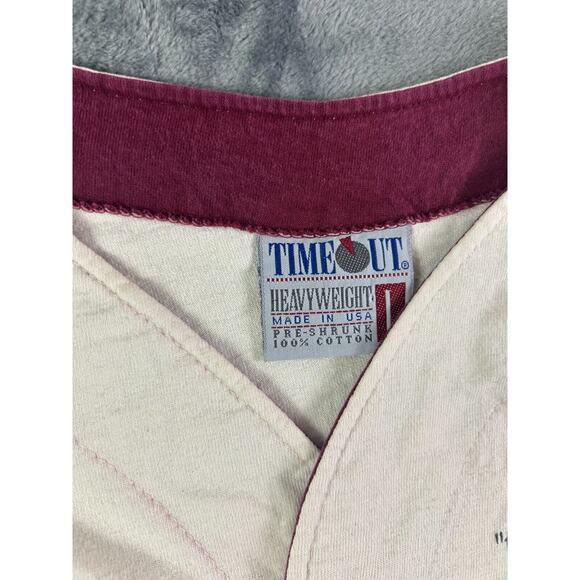 Vintage '95 Rock and Roll Hall of Fame Single Stitch Baseball Jersey Tee Men’s L - Picture 5 of 9